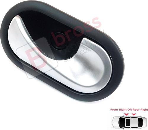 Renault Megane 2 2002-2009 İçin Krom Kaplama İç Kapı Kolu Ürün Ön ve Arka Sağ Kapılar İçindir
