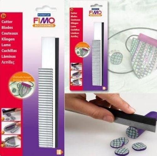Fimo Cutter Kesme Bıçakları 3'lü Set (Sert, Esnek ve Tırtıklı)