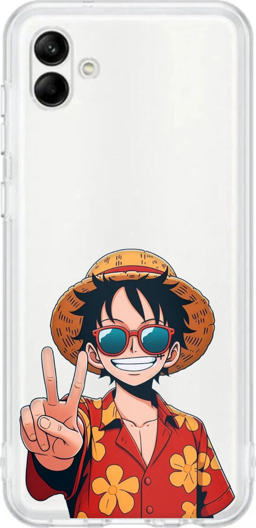 Samsung Galaxy A06 Uyumlu Monkey D. Luffy Tasarımlı Baskılı Silikon Kılıf