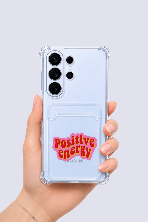 Samsung Galaxy S26 Ultra Kartlıklı Pozitif Enerji Desenli Kılıf - NLCAEB9621-1664
