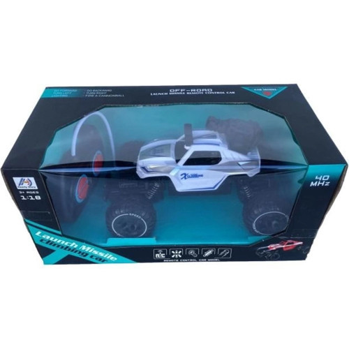 Işıklı Roket Atan Şarjlı Jeep 21 Cm 338-27A
