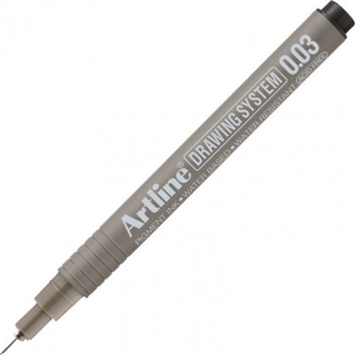 Çizim Kalemi Drawing System 0.03 MM Uç Siyah EK-2303N