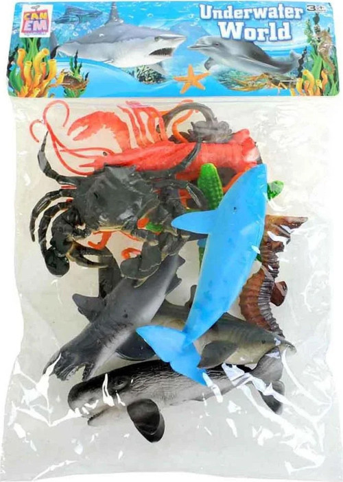 Pvc De Deniz Hayvanları Set
