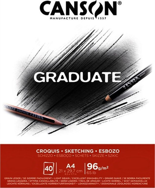 Eskiz Bloğu Graduate Croquıs 40 Syf A4 96 GR