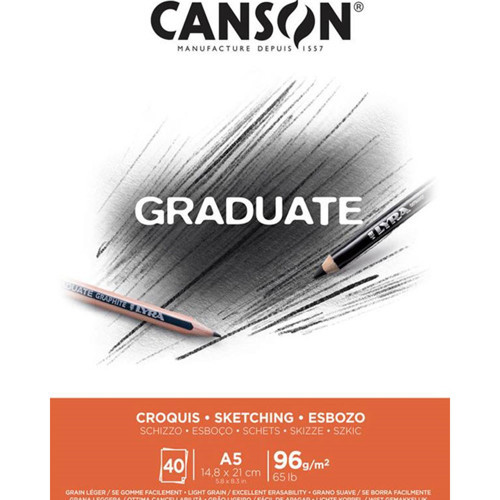 Eskiz Bloğu Graduate Croquıs 40 Syf A5 96 GR