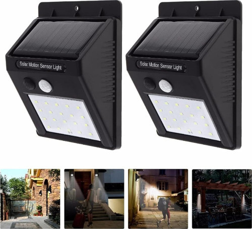 Solar Light Güneş Enerjili 20 Ledli Bahçe Aydınlatma