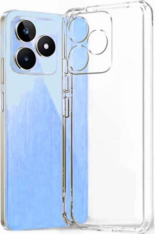 Realme Note 50 Kılıf Kamera Korumalı Silikon Şeffaf Kapak