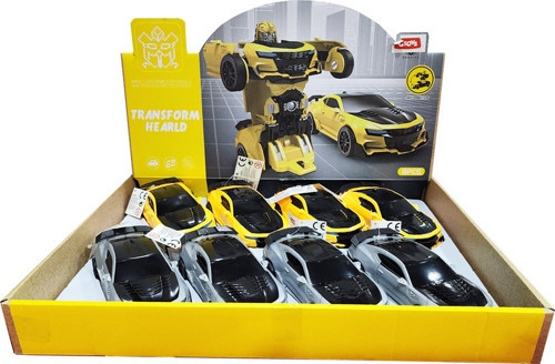 Oyuncak Robota Dönüşebilen Araba 8Li Stant 333-3