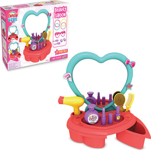 Dede Oyuncak Candy & Ken Güzellik Salonu 16 Parça 03468