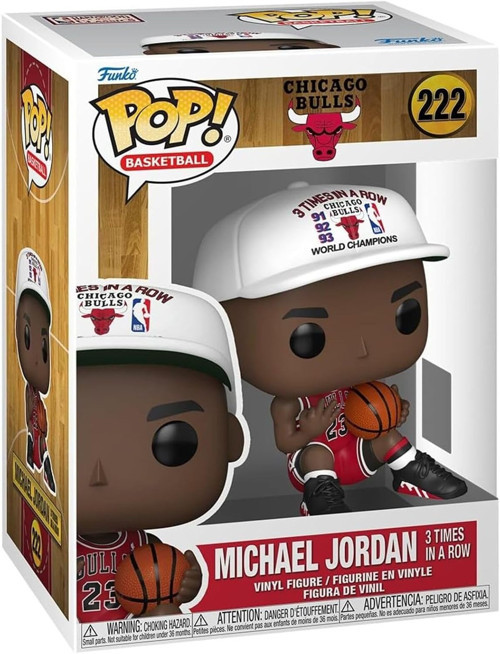 Pop! Nba: Bulls - Michael Jordan (Üst Üste 3 Kez) Figür, 21005Ac