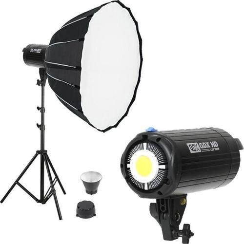 HD-200W + 90 Parabolic Gridli Softbox Bebek Çekim Seti