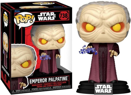 Pop Star Wars Darkside Emperor Palpatine Figür No:738, 21267