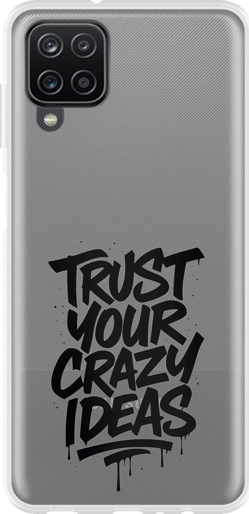 Samsung Galaxy A22-M22-M32 Uyumlu Crazy Trust Baskılı Silikon Kılıf