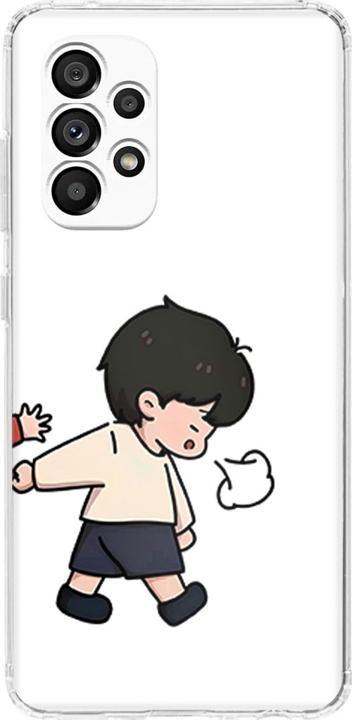 Samsung Galaxy A23 Uyumlu Zorla Götürülen Sevgili - Çift Kombini Baskılı Silikon Kılıf