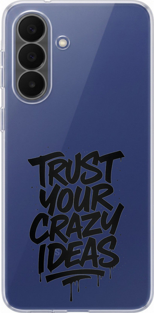 Samsung Galaxy A27 Uyumlu Crazy Trust Baskılı Silikon Kılıf