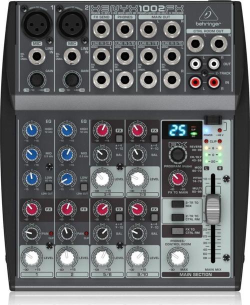 Xenyx 1002Fx 10 Kanal Deck Mikser