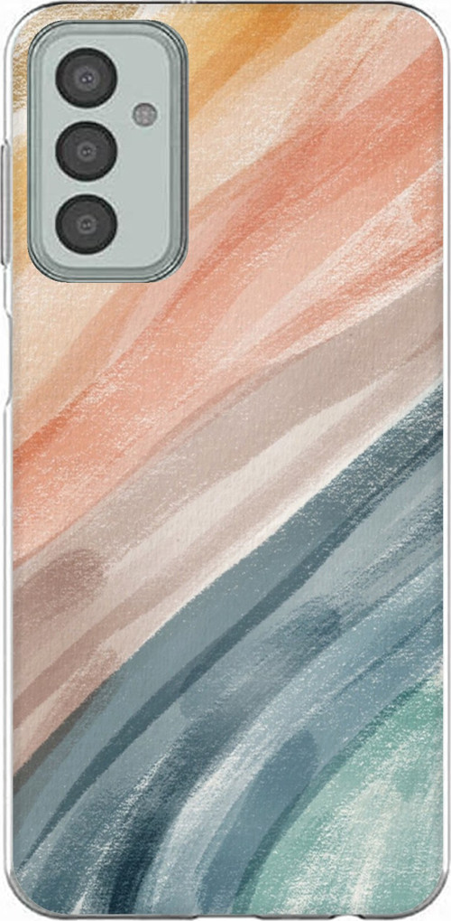 Samsung Galaxy M13-M23 Uyumlu Modern Renk Paleti Baskılı Silikon Kılıf