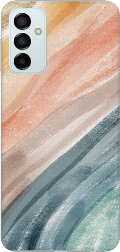 Samsung Galaxy M14 Uyumlu Modern Renk Paleti Baskılı Silikon Kılıf