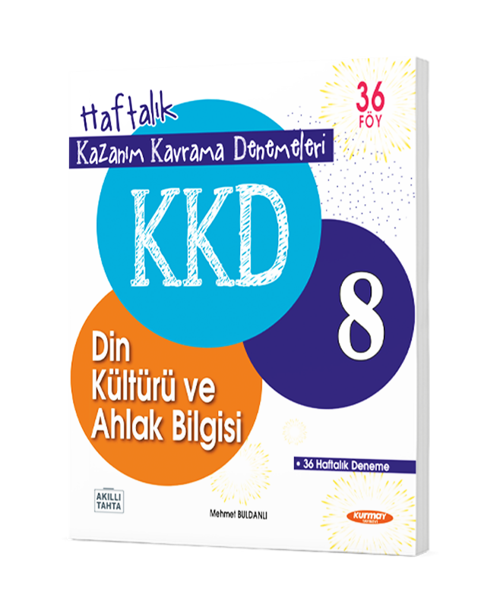 Kurmay Yayınları LGS 8. Sınıf Din Kültürü ve Ahlak Bilgisi Haftalık Kazanım Kavrama Denemeleri