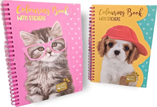 Studio Pets A5 Stickerlı Defter Pt-7786