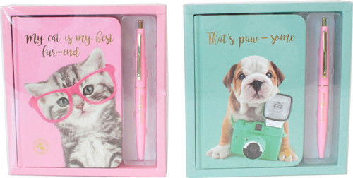 Studio Pets Defter+Jel Kalem Kutulu Set Pt-7788