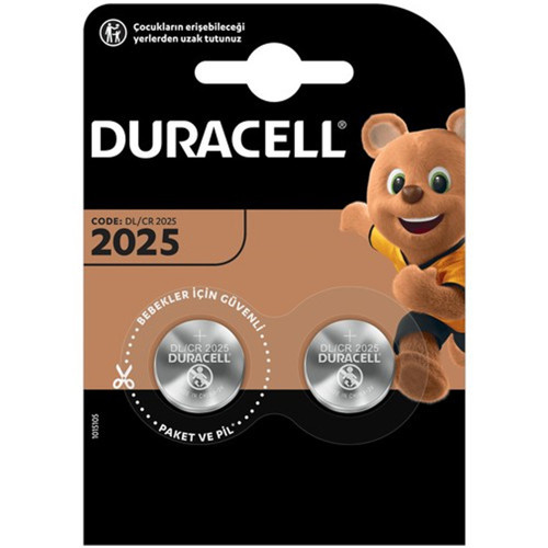 Lityum Düğme Pil 3 V 2 Lİ 2025