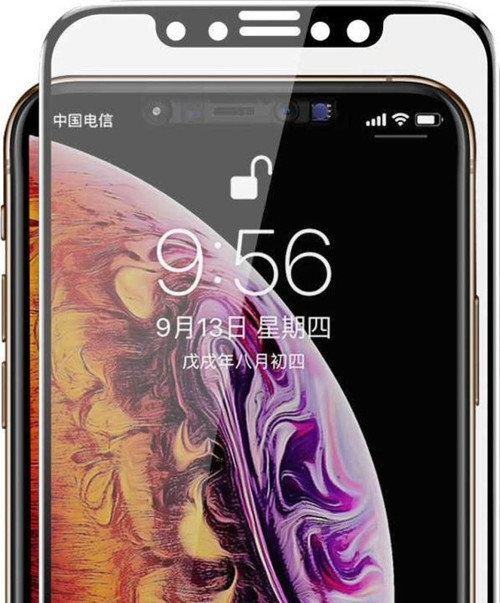 Apple iPhone X Zore Kor Privacy Cam Ekran Koruyucu