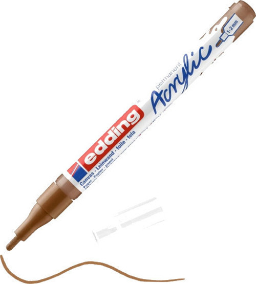 Markör Akrilik İnce Uçlu 1-2 MM Trafik Beyaz 922 5300