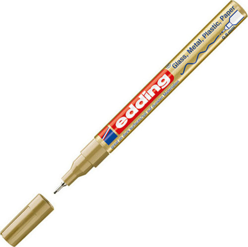 Markör Boya Dekor 0.8 MM Yuvarlak Uçlu Altın 780CR
