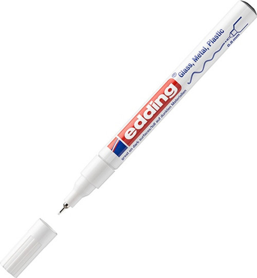 Markör Dekor Boya 0.8 MM Yuvarlak Uçlu Beyaz 780
