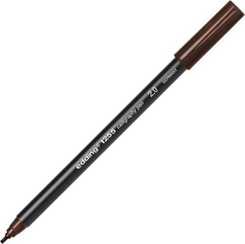 Kaligrafi Kalemi Kesik Uçlu 2 MM Kahverengi 1255