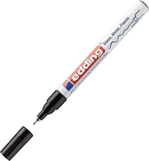 Markör Dekor Boya 0.8 MM Yuvarlak Uçlu Siyah 780