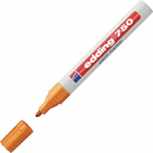 Markör Dekor Boya Yuvarlak Uçlu 2-4 MM Turuncu 750