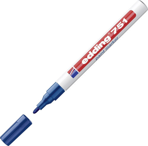 Markör Dekor Boya Yuvarlak Uçlu 1-2 MM Mavi 751