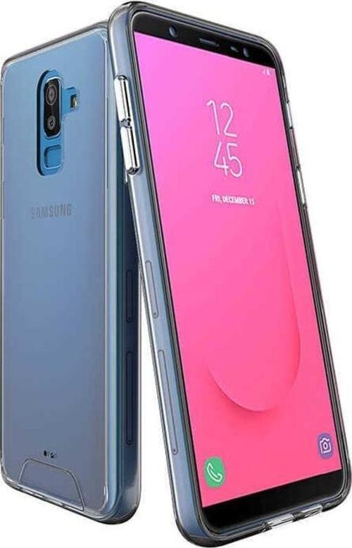 Galaxy J8 2018 ile Uyumlu Gard Silikon Kılıf Şeffaf 1.3mm