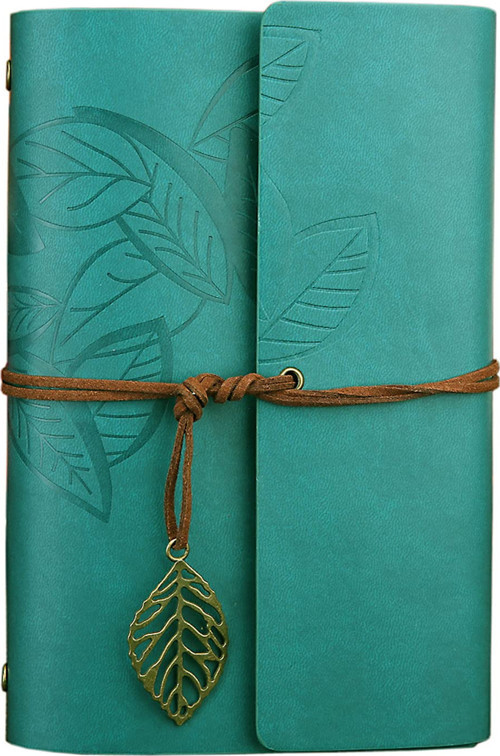 taRoy Retro yapraklı not defteri, klasik PU deri kapak, seyahat defteri, travel journal, günlük, seyahat günlüğü, doldurulabilir eskiz defteri, Sketchbook, 105 x 145 mm