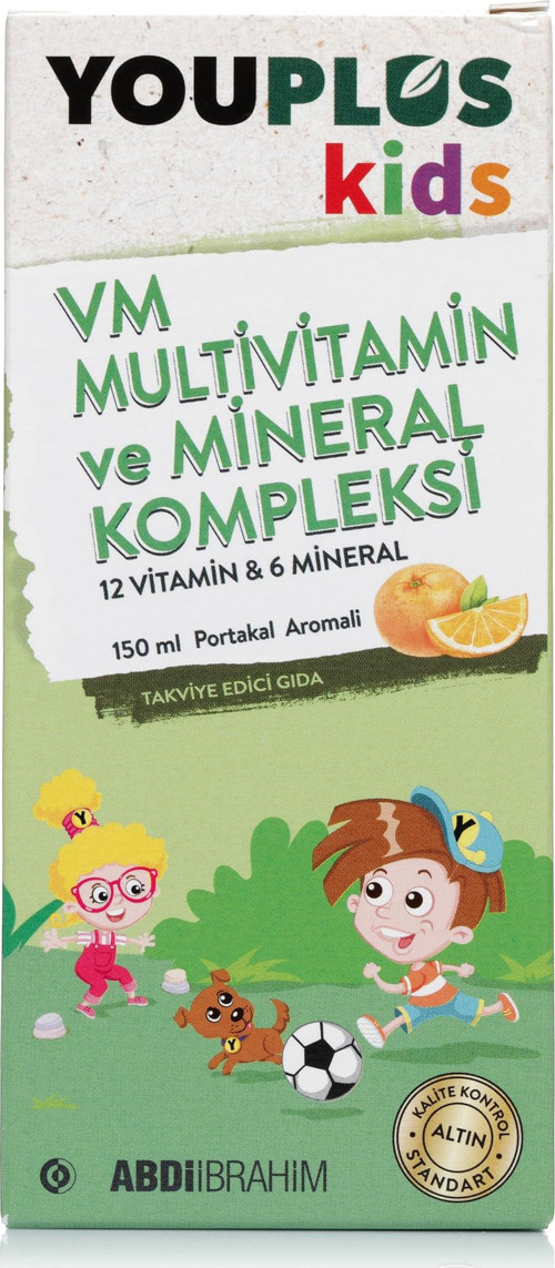 Kids Multivitamin Ve Kompleksi Şurup 150 ML