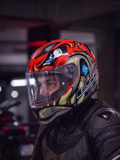 Rapid 2 Spox Motosiklet Kapalı Kask Ece 22.06 Sertifikalı Alc Motosiklet