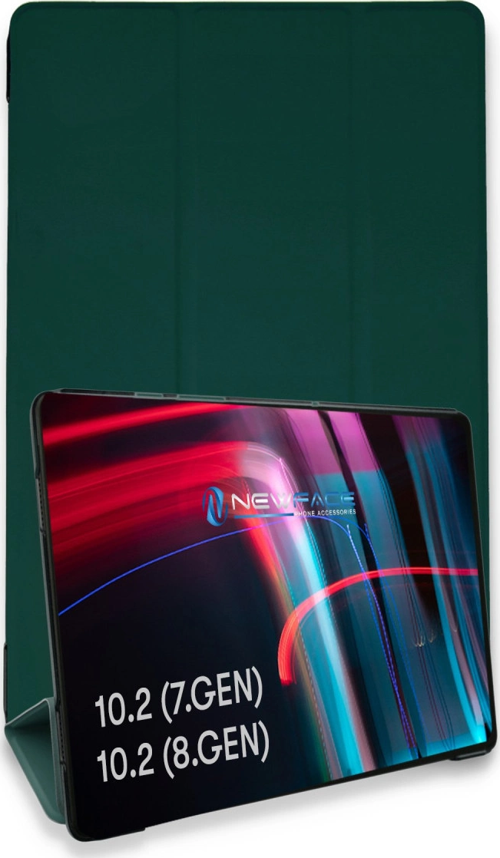 Apple İpad 10.2 (7.nesil) Kılıf Tablet Smart Kılıf - Koyu Yeşil