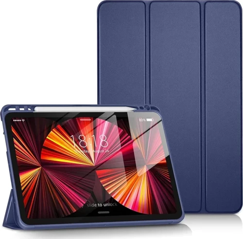 Apple iPad Pro 11 (2024) Kılıf Tablet Smart Kılıf - Lacivert