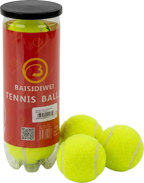 Tenis Topu 3’lü Set Dayanıklı Antrenman ve Maç Topları