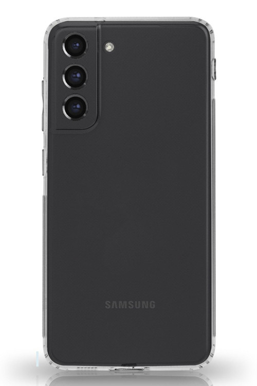 Samsung Galaxy S21 FE Uyumlu Şeffaf Silikon Kılıf