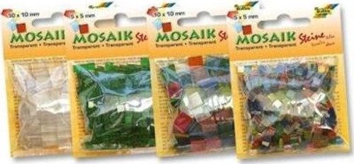 Transparan Mozaik 10x10 mm. 190 Adet ÇİKOLATA