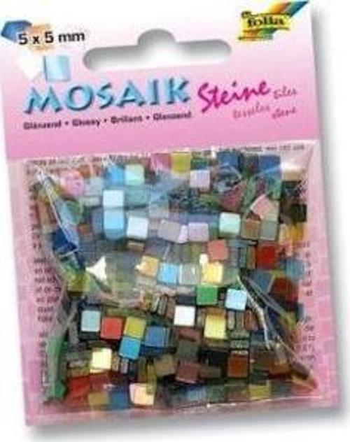 Parlak Mozaik 5x5 mm. 700 Adet 20 RENK KARIŞIK