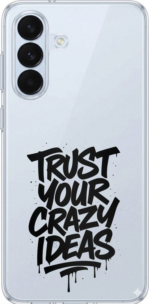 Samsung Galaxy S26+ PLUS Uyumlu Crazy Trust Baskılı Silikon Kılıf