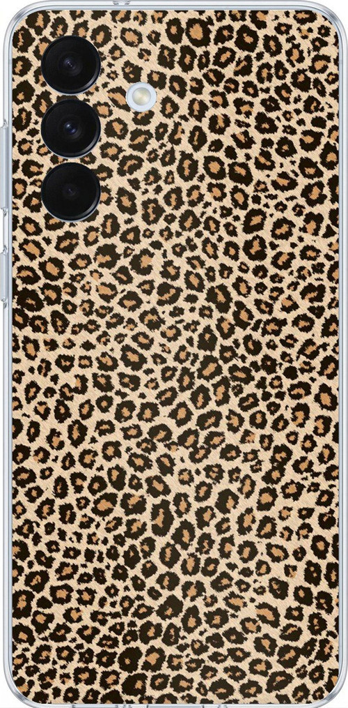 Samsung Galaxy S26+ PLUS Uyumlu Leopar Tasarımlı Baskılı Silikon Kılıf