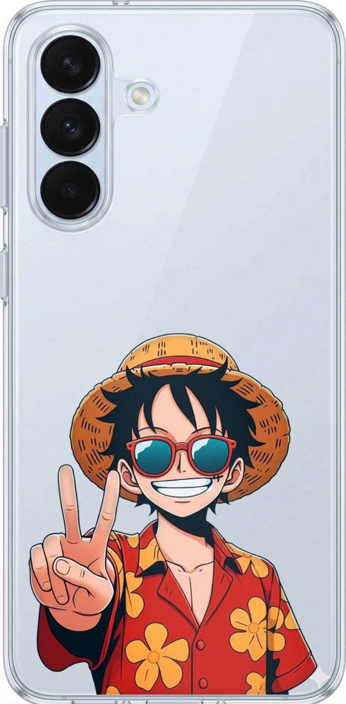 Samsung Galaxy S26+ PLUS Uyumlu Monkey D. Luffy Tasarımlı Baskılı Silikon Kılıf
