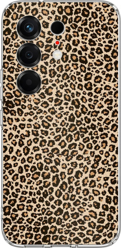 Tecno Camon 50 4G Uyumlu Leopar Tasarımlı Baskılı Silikon Kılıf