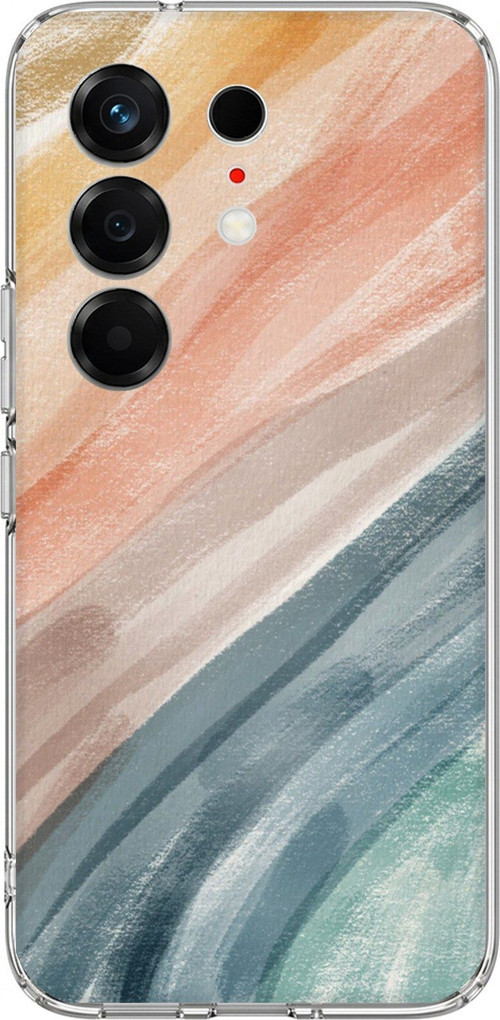 Tecno Camon 50 4G Uyumlu Modern Renk Paleti Baskılı Silikon Kılıf