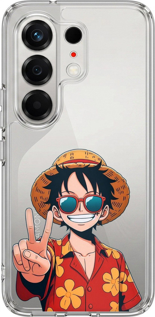 Tecno Camon 50 4G Uyumlu Monkey D. Luffy Tasarımlı Baskılı Silikon Kılıf